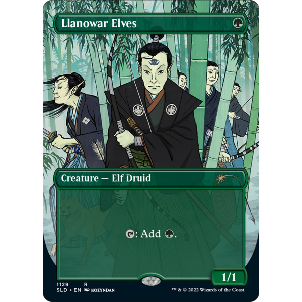 Magic: The Gathering Llanowar Elves (1129) Near Mint