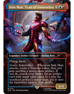 Magic: The Gathering Iron Man, Titan of Innovation (1731) Lightly Played