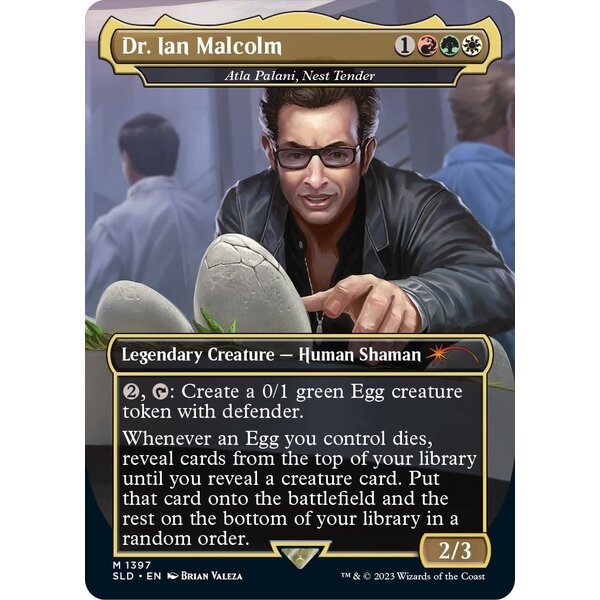 Magic: The Gathering Dr. Ian Malcolm - Atla Palani, Nest Tender (1397) Near Mint
