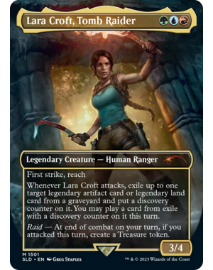 Magic: The Gathering Lara Croft, Tomb Raider (1501) Near Mint