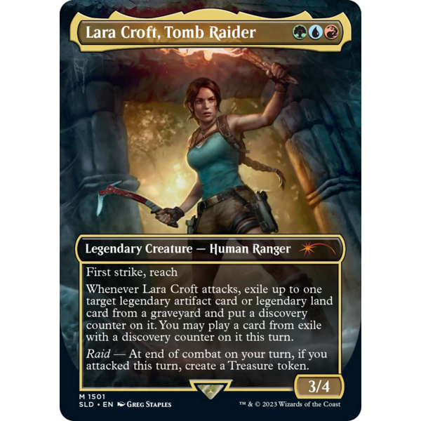 Magic: The Gathering Lara Croft, Tomb Raider (1501) Near Mint