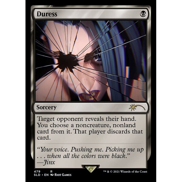 Magic: The Gathering Duress (479) Lightly Played
