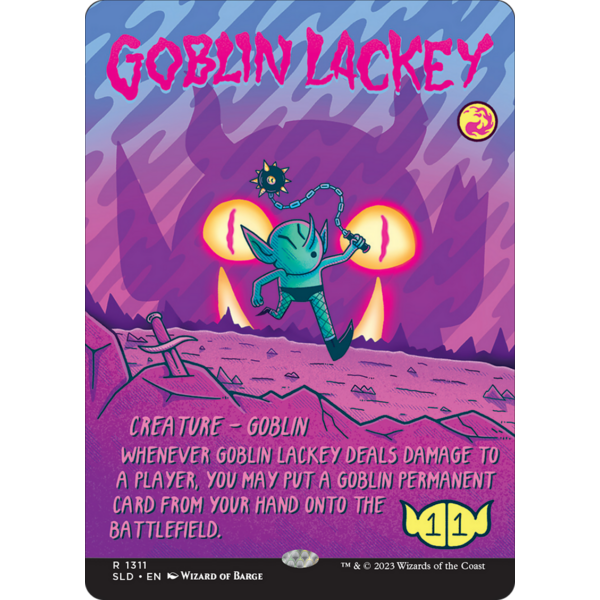 Magic: The Gathering Goblin Lackey (1311) Near Mint