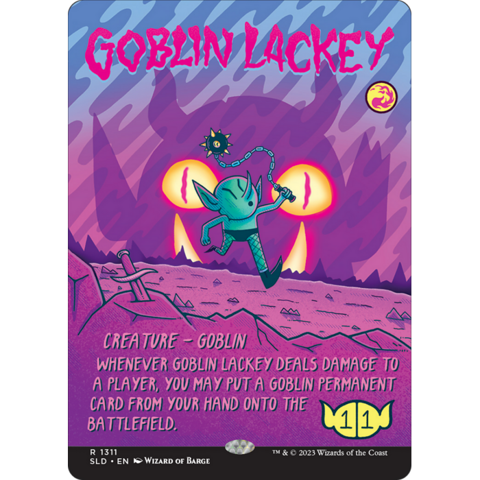 Magic: The Gathering Goblin Lackey (1311) Near Mint