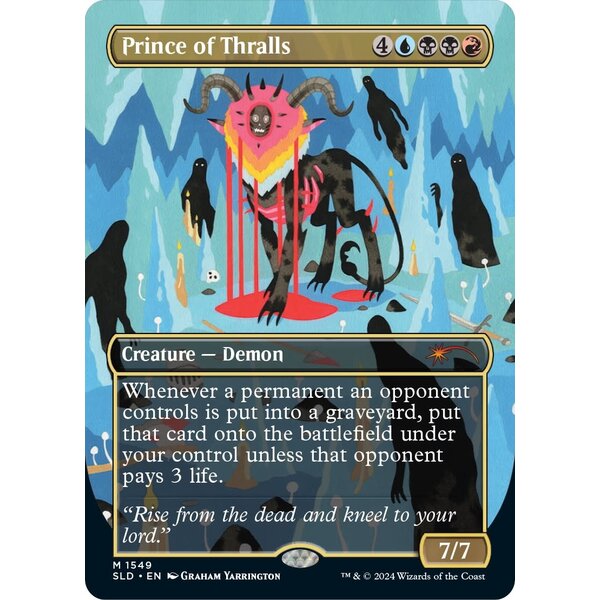 Magic: The Gathering Prince of Thralls (1549) Near Mint