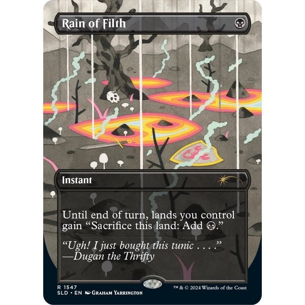 Magic: The Gathering Rain of Filth (1547) Near Mint