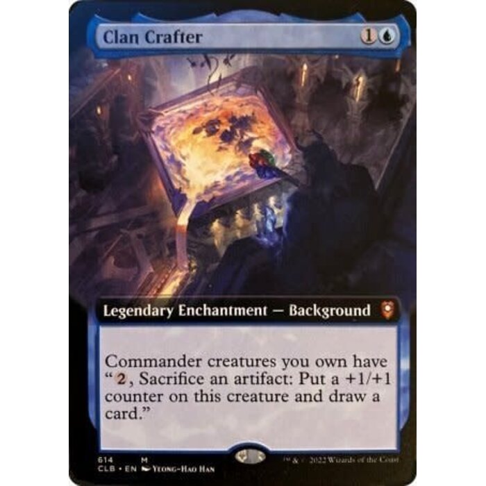 Magic: The Gathering Clan Crafter (Extended Art) (614) Near Mint Foil