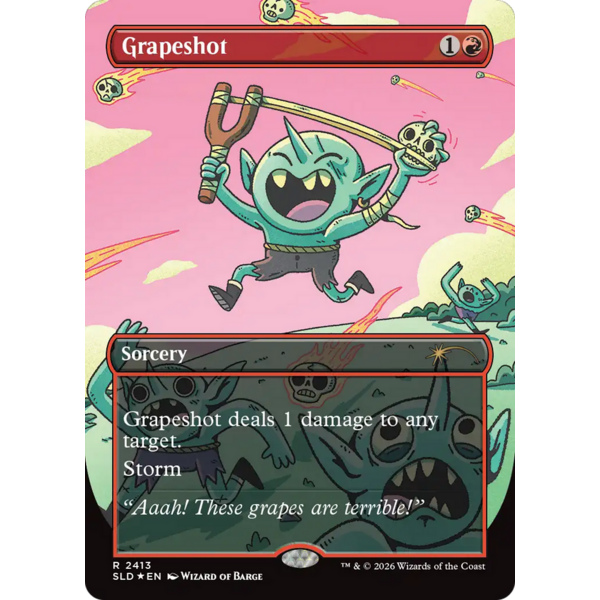 Magic: The Gathering Grapeshot (2413) Near Mint Foil