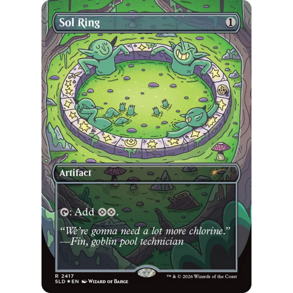 Magic: The Gathering Sol Ring (2417) Near Mint Foil