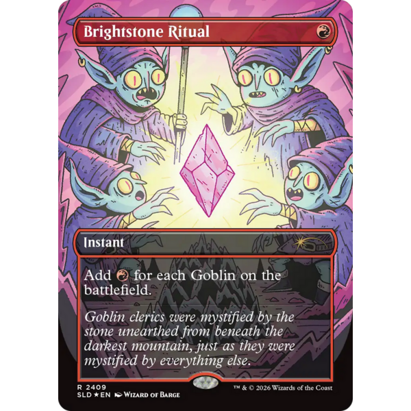 Magic: The Gathering Brightstone Ritual (2409) Near Mint Foil
