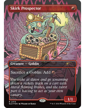Magic: The Gathering Skirk Prospector (2414) Near Mint Foil