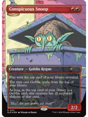 Magic: The Gathering Conspicuous Snoop (2411) Near Mint Foil