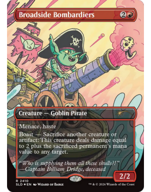 Magic: The Gathering Broadside Bombardiers (2410) Near Mint Foil