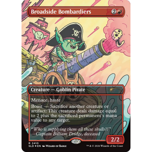 Magic: The Gathering Broadside Bombardiers (2410) Near Mint Foil
