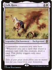 Magic: The Gathering Folk Hero (650) Lightly Played Foil