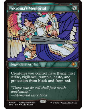 Magic: The Gathering Akroma's Memorial (Showcase) (081) Near Mint