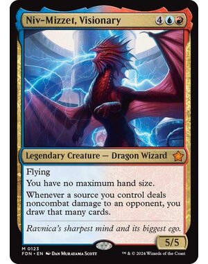 Magic: The Gathering Niv-Mizzet, Visionary (123) Lightly Played