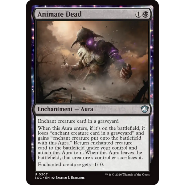 Magic: The Gathering Animate Dead (207) Near Mint