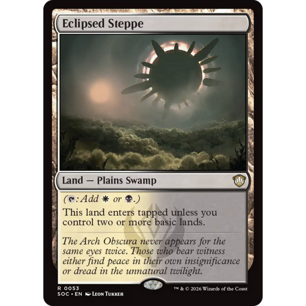 Magic: The Gathering Eclipsed Steppe (053) Near Mint