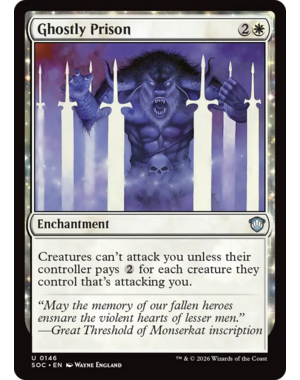 Magic: The Gathering Ghostly Prison (146) Near Mint