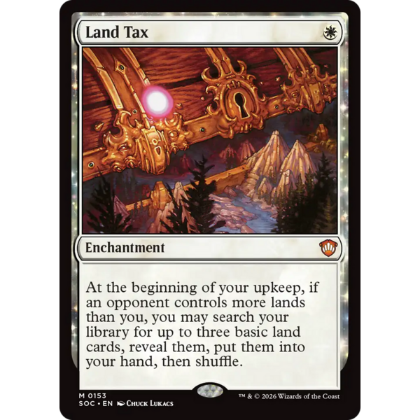 Magic: The Gathering Land Tax (153) Near Mint