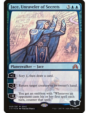 Magic: The Gathering Jace, Unraveler of Secrets (SDCC 2017 Exclusive) (069) Lightly Played Foil