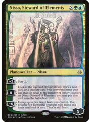 Magic: The Gathering Nissa, Steward of Elements (SDCC 2017 Exclusive) (204) Lightly Played Foil
