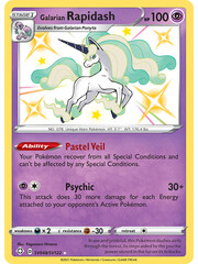 Pokemon Galarian Rapidash (SV048) Lightly Played Holofoil
