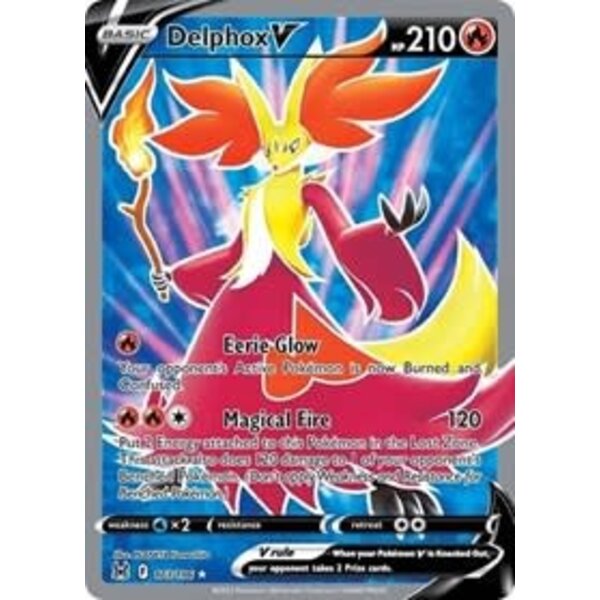 Pokemon Delphox V (Full Art) (173) Lightly Played Holofoil