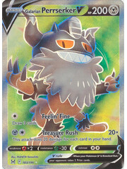 Pokemon Galarian Perrserker V (Full Art) (183) Lightly Played Holofoil