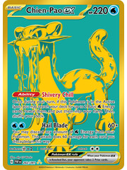 Pokemon Chien-Pao ex (242) Lightly Played Holofoil