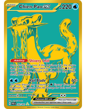 Pokemon Chien-Pao ex (242) Lightly Played Holofoil