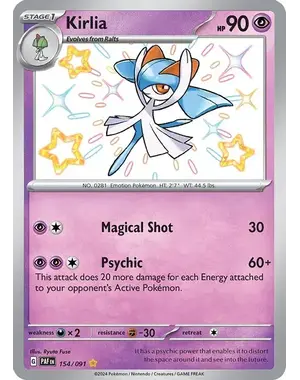 Pokemon Kirlia (154) Lightly Played Holofoil