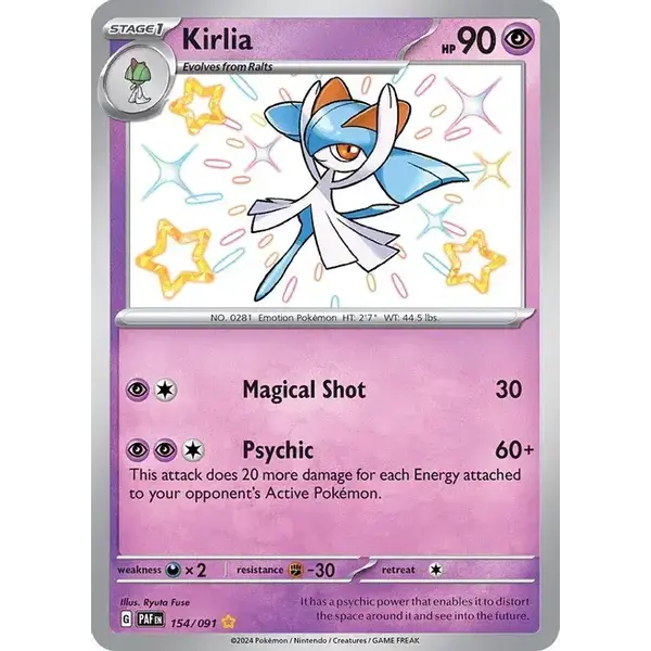 Pokemon Kirlia (154) Lightly Played Holofoil