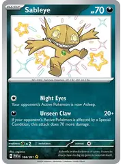 Pokemon Sableye (184) Lightly Played Holofoil