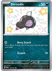 Pokemon Shroodle (189) Lightly Played Holofoil