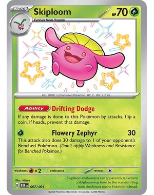 Pokemon Skiploom (097) Lightly Played Holofoil