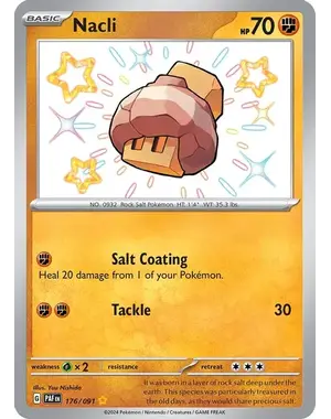 Pokemon Nacli (176) Lightly Played Holofoil