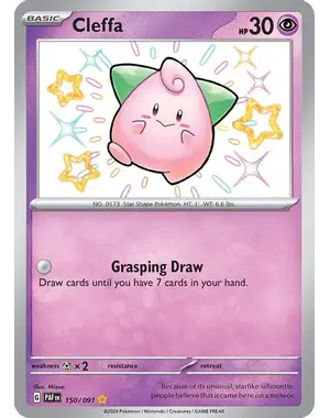 Pokemon Cleffa (150) Lightly Played Holofoil