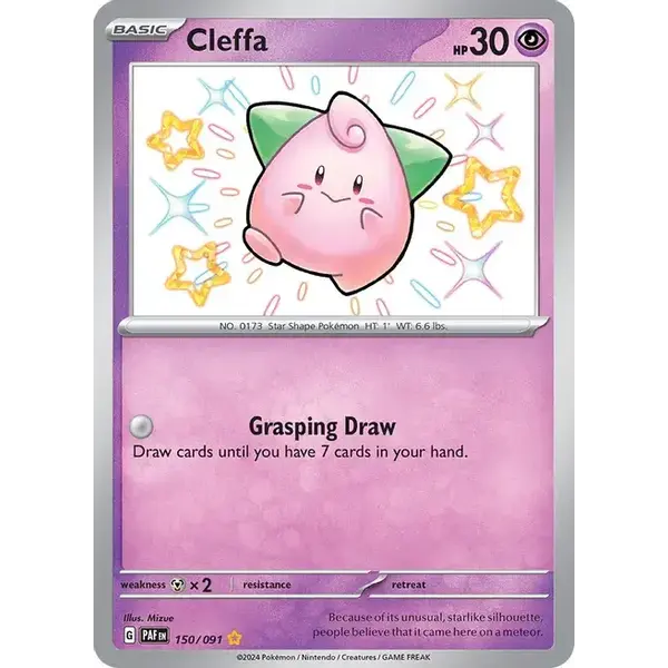 Pokemon Cleffa (150) Lightly Played Holofoil