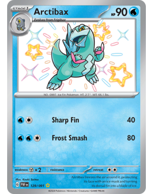 Pokemon Arctibax (129) Lightly Played Holofoil