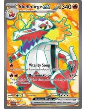 Pokemon Skeledirge ex (233) Lightly Played Holofoil