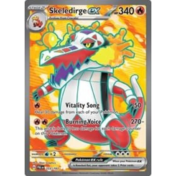 Pokemon Skeledirge ex (233) Lightly Played Holofoil