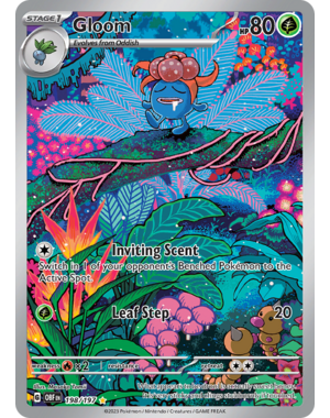 Pokemon Gloom (198) Lightly Played Holofoil