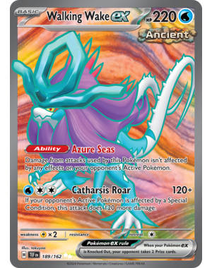 Pokemon Walking Wake ex (189) Lightly Played Holofoil