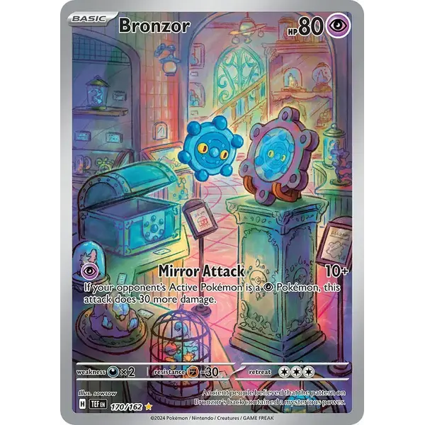 Pokemon Bronzor (170) Lightly Played Holofoil