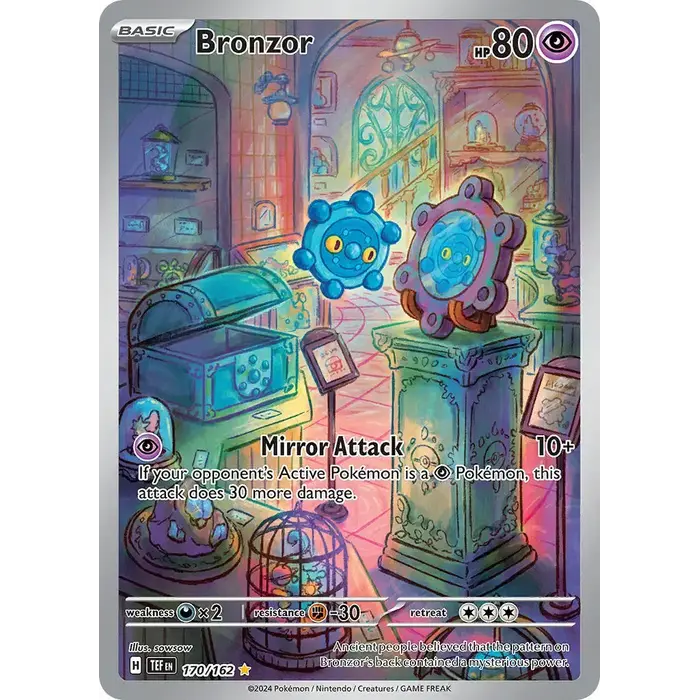 Pokemon Bronzor (170) Lightly Played Holofoil