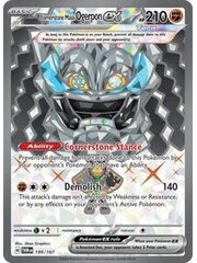 Pokemon Cornerstone Mask Ogerpon ex (199) Lightly Played Holofoil