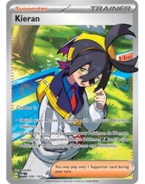 Pokemon Kieran (206) Lightly Played Holofoil