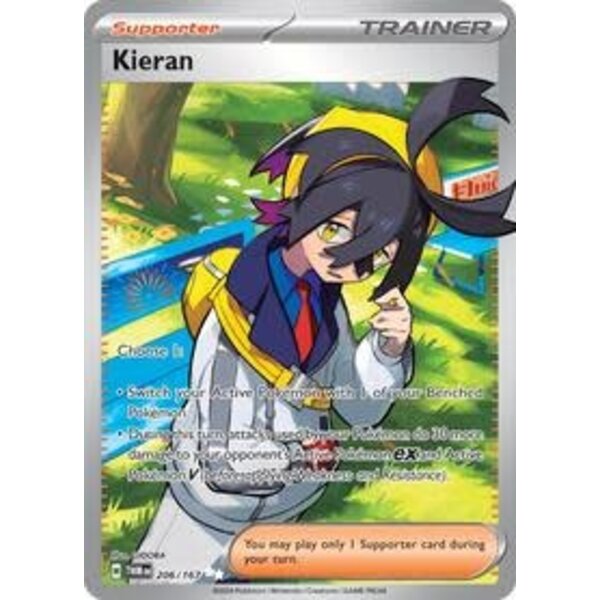 Pokemon Kieran (206) Lightly Played Holofoil